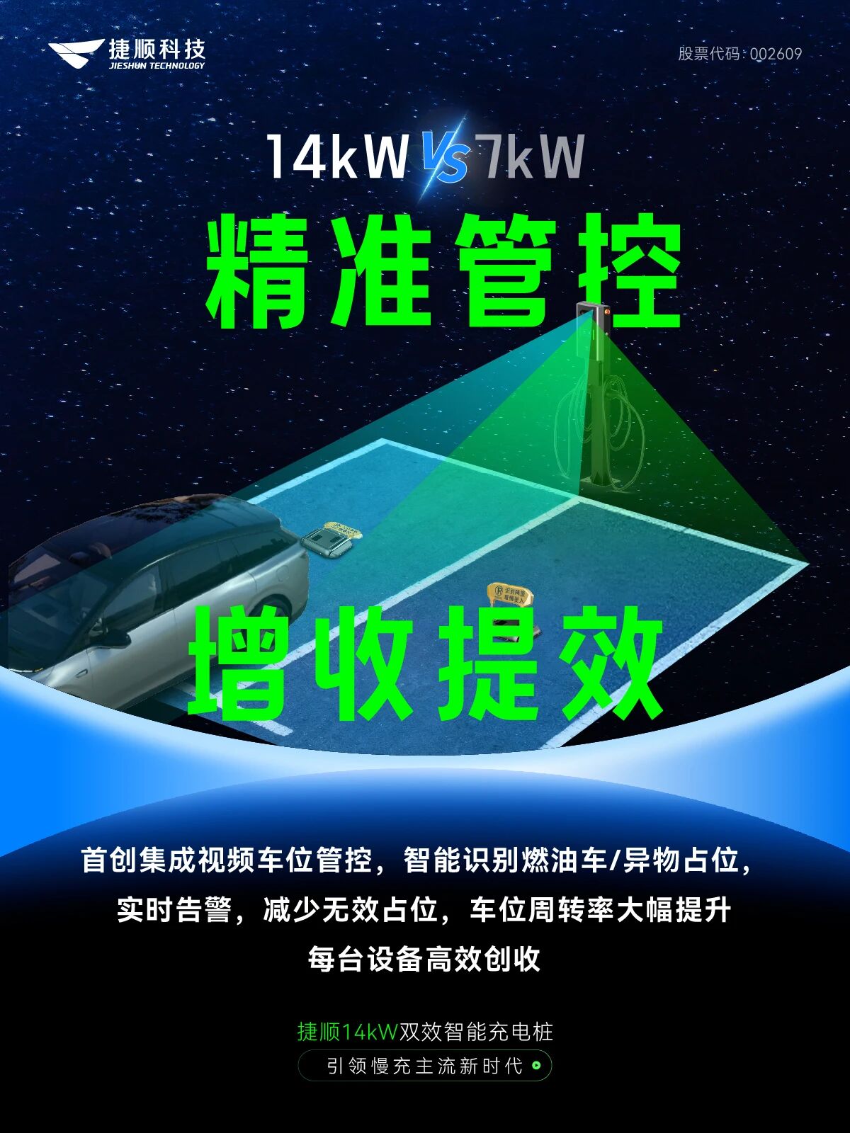 捷顺14kW双枪视频桩 捷顺14kW双枪视频桩